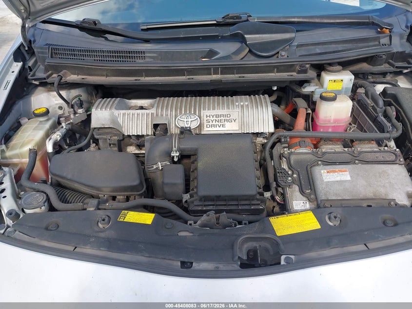 2011 TOYOTA PRIUS HATCHBACK 1.8L I-4 DOHC, VVT, 98HP