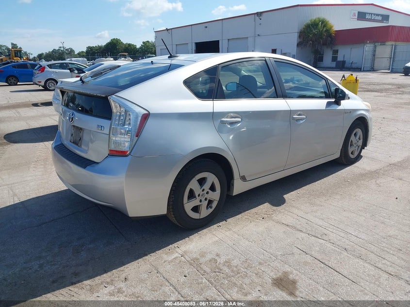 2011 TOYOTA PRIUS HATCHBACK 1.8L I-4 DOHC, VVT, 98HP