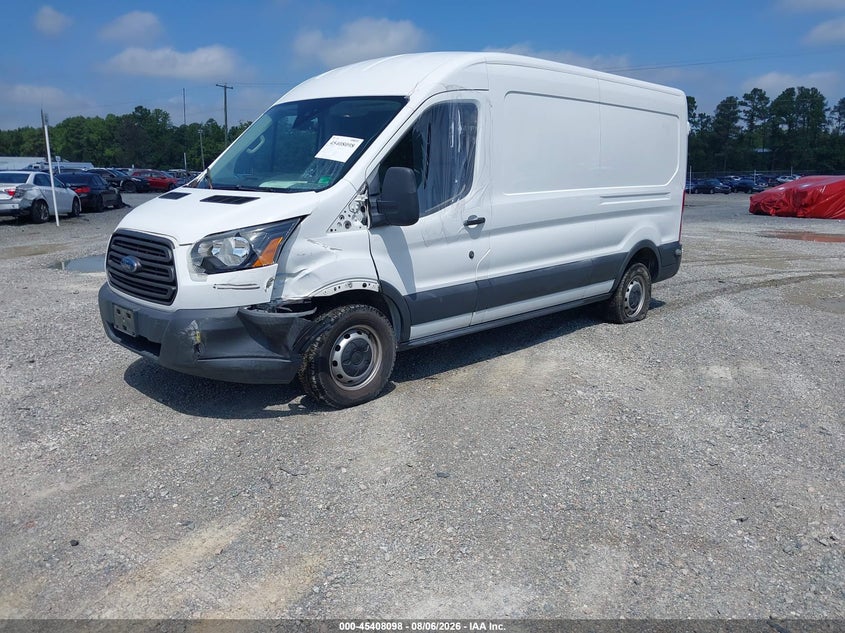 Vin: 1ftyr2cm8jka75053, lot: 45906120, ford transit-250 20182