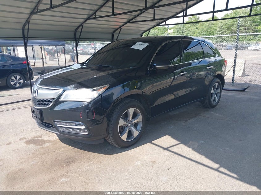 2016 Acura Mdx Acurawatch Plus Package 5FRYD4H21GB039307 photo 1