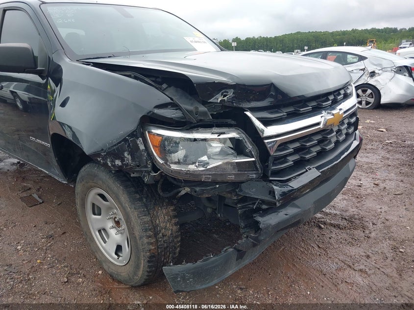 VIN 1GCGSBEN3M1142688 2021 CHEVROLET COLORADO 2WD  SHORT BOX WT