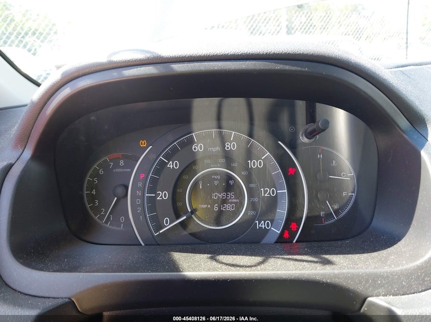 2014 HONDA CR-V auction photo 7
