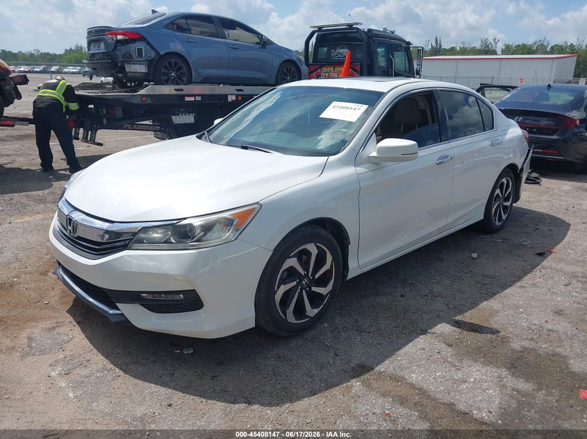 2016 Honda Accord Ex-L V-6 1HGCR3F8XGA005732 photo 1