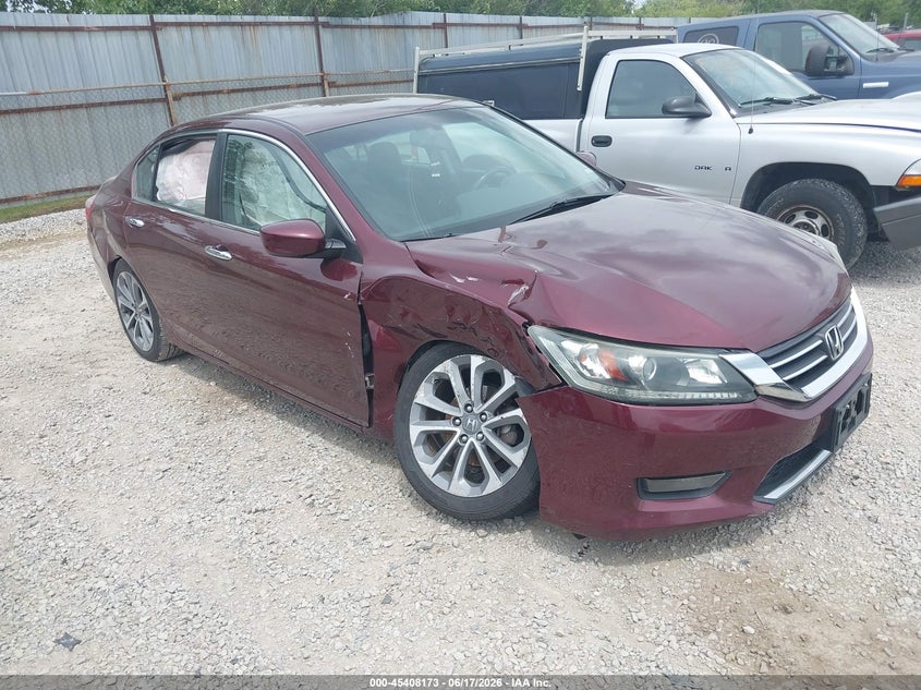 2014 HONDA ACCORD auction photo 1