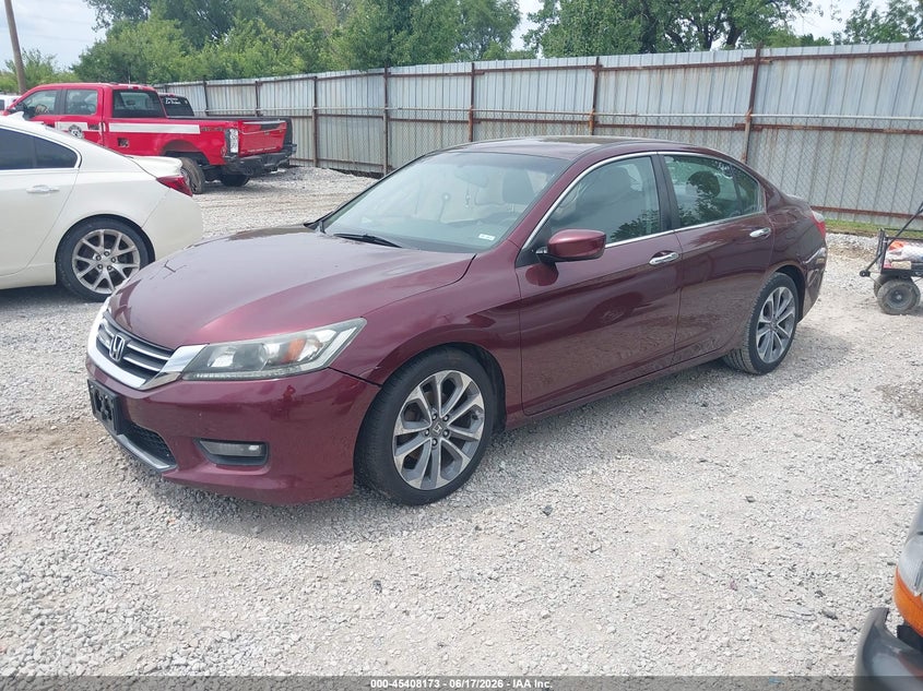 2014 HONDA ACCORD auction photo 2