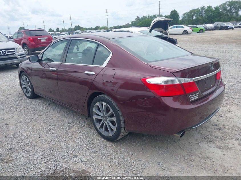2014 HONDA ACCORD auction photo 3