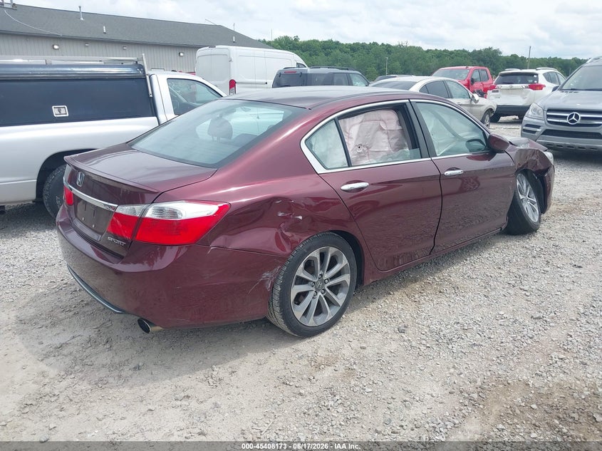2014 HONDA ACCORD auction photo 4