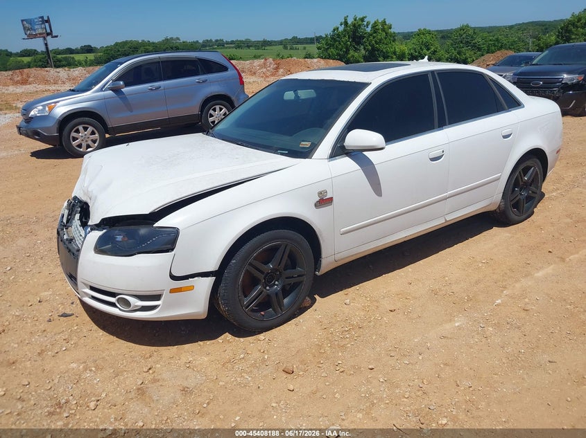 2007 Audi A4 2.0t WAUAF78E97A105388 photo 1