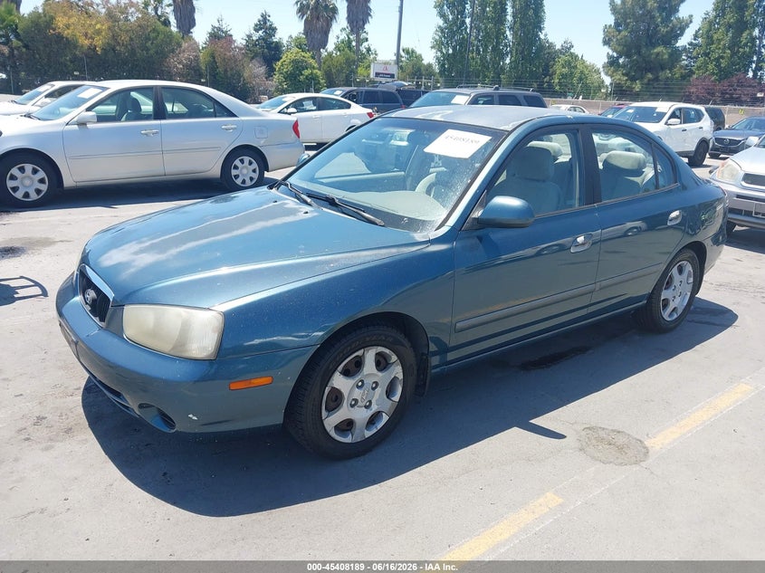 KMHDN45D42U360563 2002 Hyundai Elantra Gls photo 1