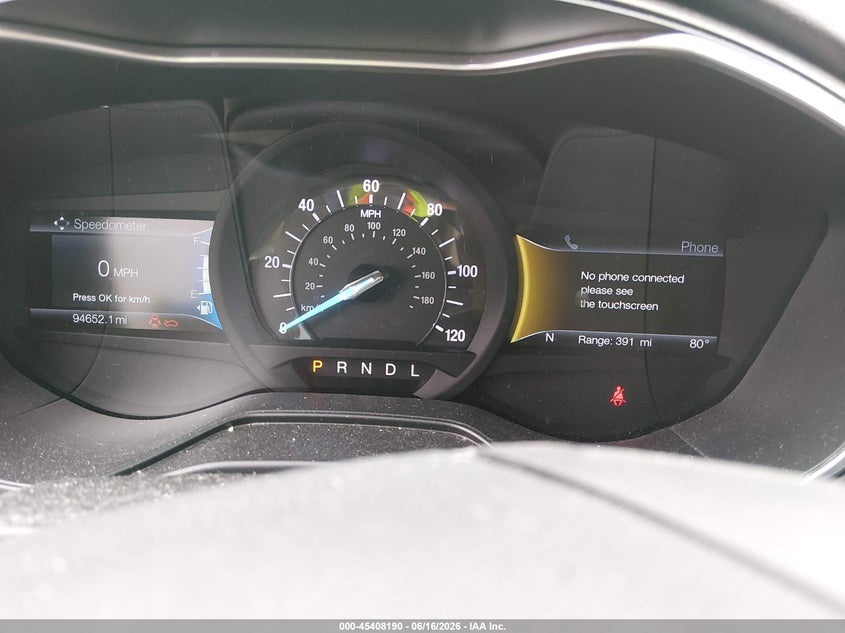 2020 FORD FUSION auction photo 7