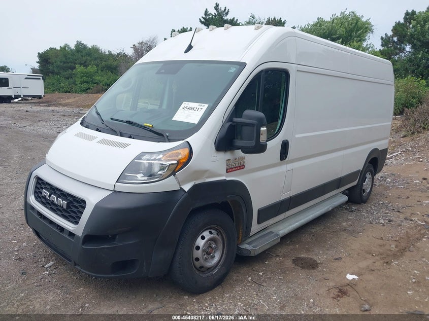 Vin: 3c6lrvdg4ne116122, lot: 45906239, ram promaster 2500 high roof 159 wb 20222