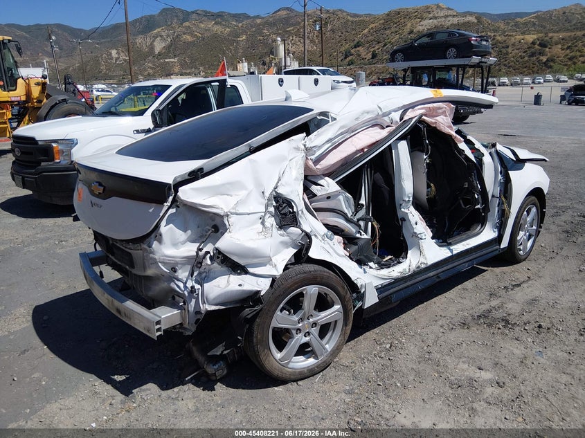 Vin: 1g1rc6s53ju134112, lot: 45906243, chevrolet volt lt 20184