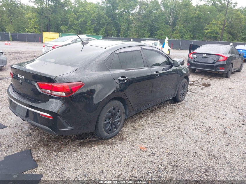 2023 KIA RIO auction photo 4