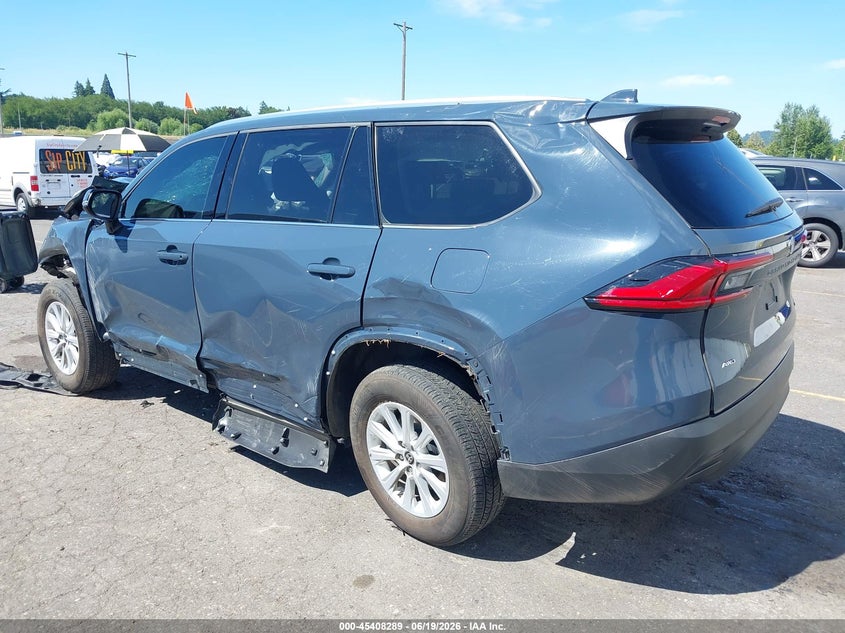 Vin: 5tdaaab57rs065776, lot: 45906311, toyota grand highlander xle 20243