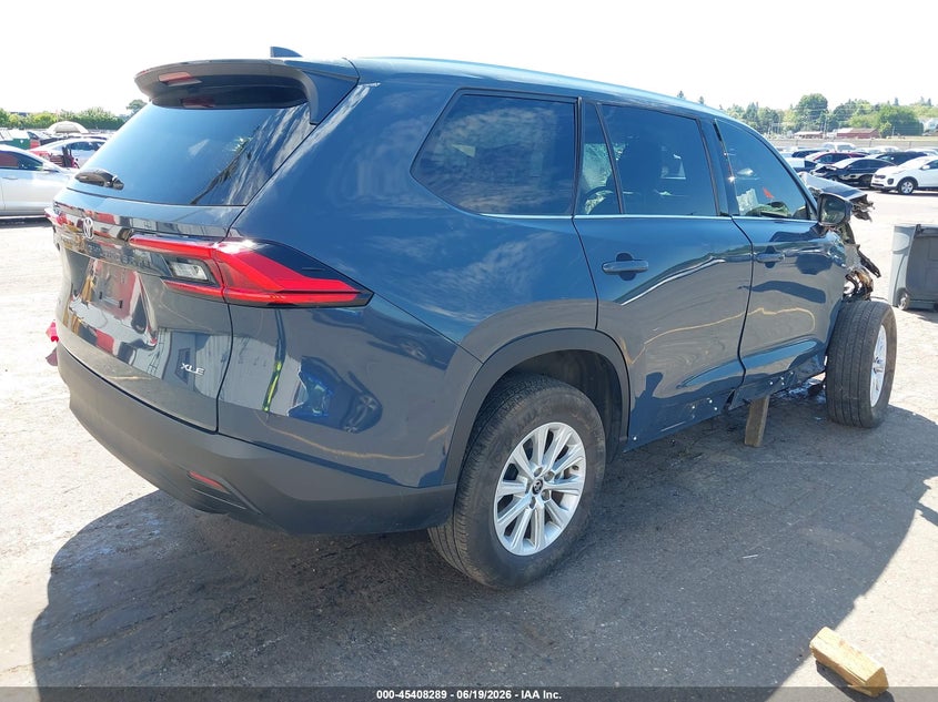 Vin: 5tdaaab57rs065776, lot: 45906311, toyota grand highlander xle 20244