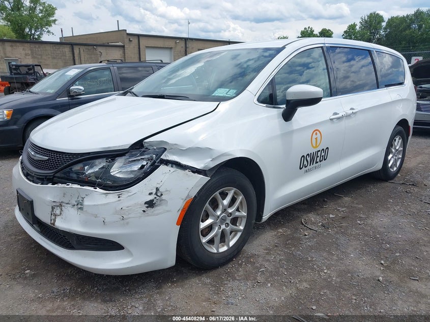 Vin: 2c4rc1cg0pr578631, lot: 45906316, chrysler voyager lx 20232