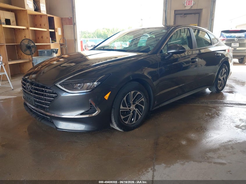 Vin: kmhl24jj8ma029439, lot: 45906327, hyundai sonata blue 20212