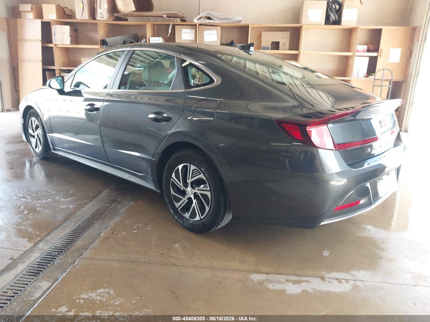 Vin: kmhl24jj8ma029439, lot: 45906327, hyundai sonata blue 20213