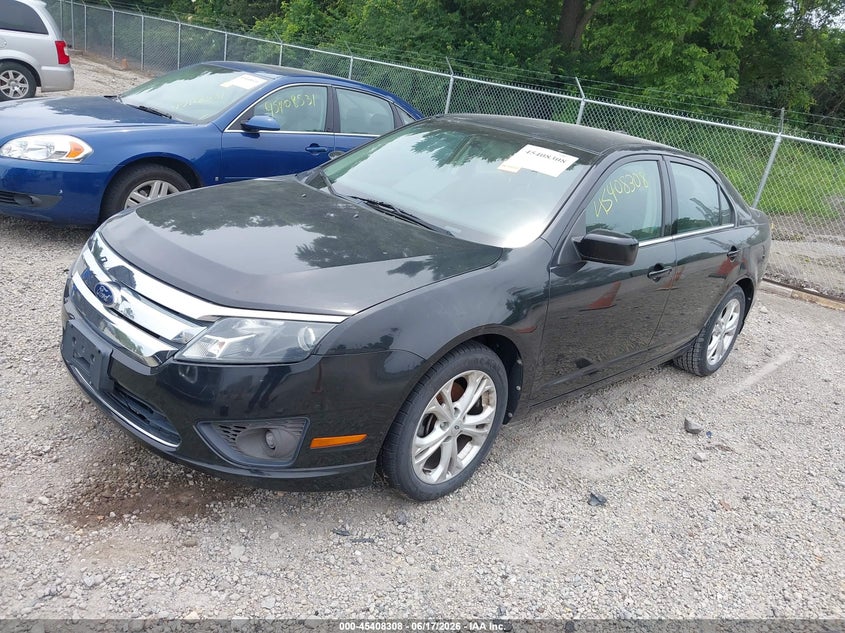 Vin: 3fahp0ha9cr276084, lot: 45906330, ford fusion se 20122