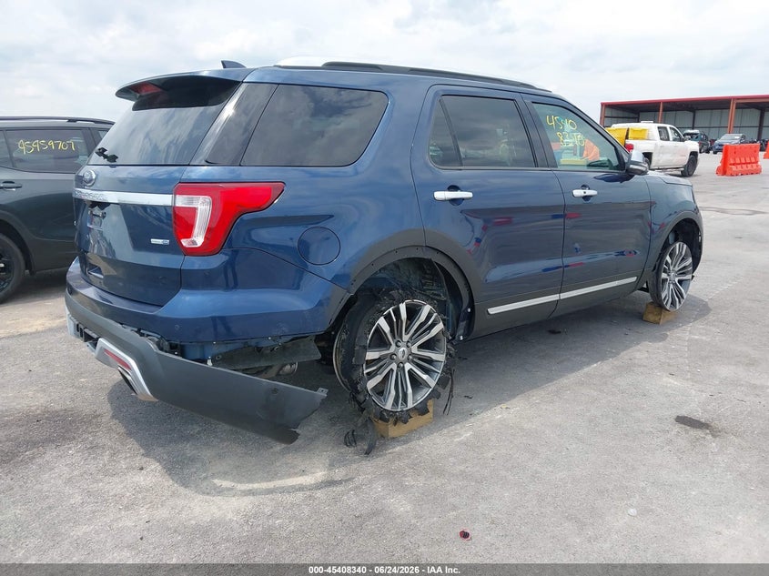 Vin: 1fm5k8ht0gga61942, lot: 45906362, ford explorer platinum 20164