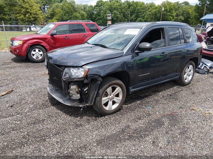 Vin: 1c4njcbb3ed894370, lot: 45906371, jeep compass sport 20142