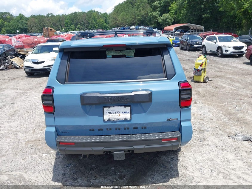 TOYOTA 4RUNNER 2026 VIN JTEVA5AR0T5011127