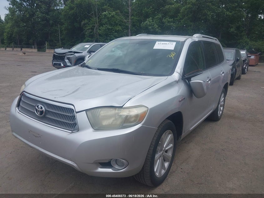 2008 Toyota Highlander Hybrid Limited JTEEW44A182000535 photo 1