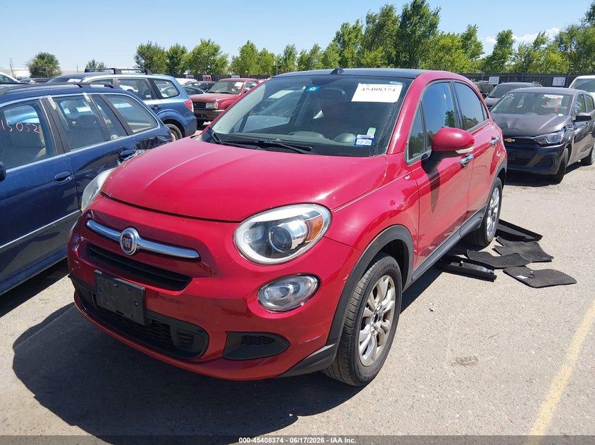 Vin: zfbcfybt6gp357771, lot: 45906396, fiat 500x easy 20162