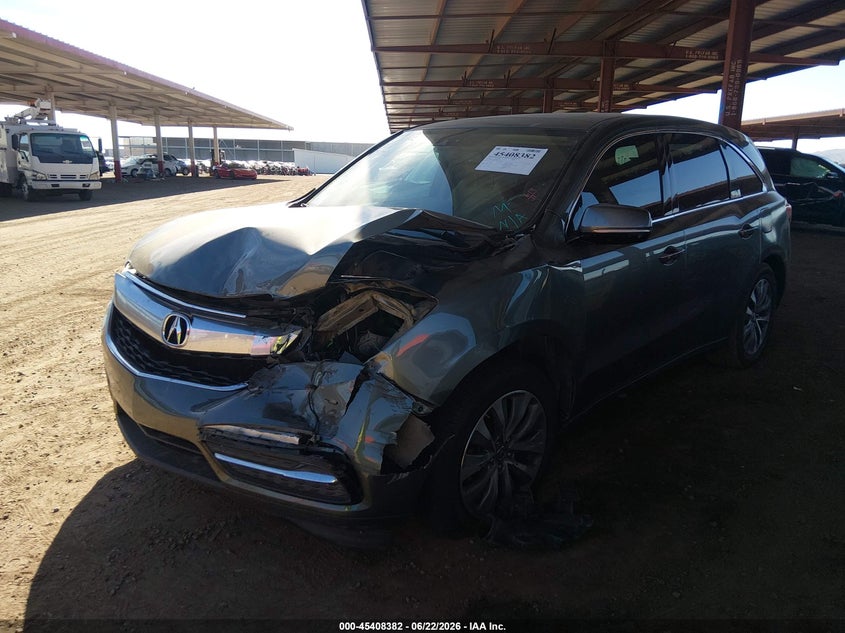 2014 Acura Mdx Technology Package 5FRYD3H46EB002374 photo 1