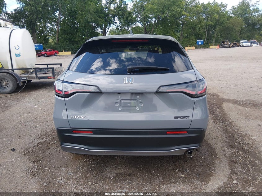 2025 Honda Hr-V Awd Sport VIN: 3CZRZ2H50SM730347 Lot: 45408385