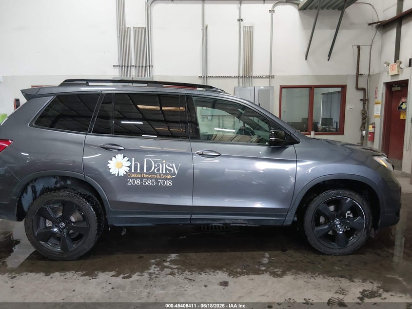 2021 Honda Passport Awd Elite VIN: 5FNYF8H07MB033279 Lot: 45408411