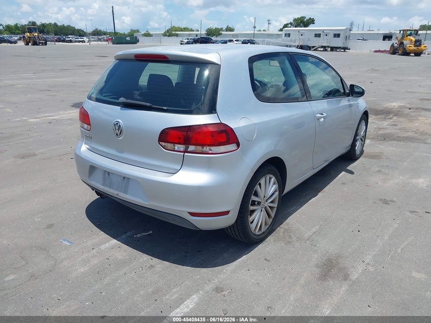 2012 VOLKSWAGEN GOLF HATCHBACK 2.5L I-5 DOHC, VVT, 170HP