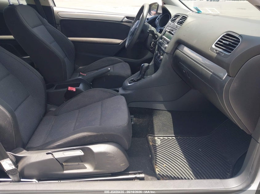 2012 VOLKSWAGEN GOLF HATCHBACK 2.5L I-5 DOHC, VVT, 170HP