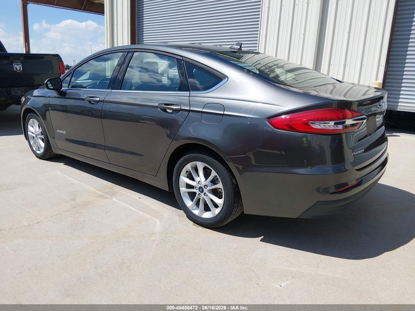 2019 Ford Fusion Hybrid Se VIN: 3FA6P0LU9KR274424 Lot: 45408472