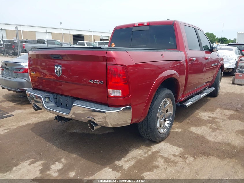 Vin: 1c6rd7ntxcs125417, lot: 45906574, ram 1500 laramie 20124