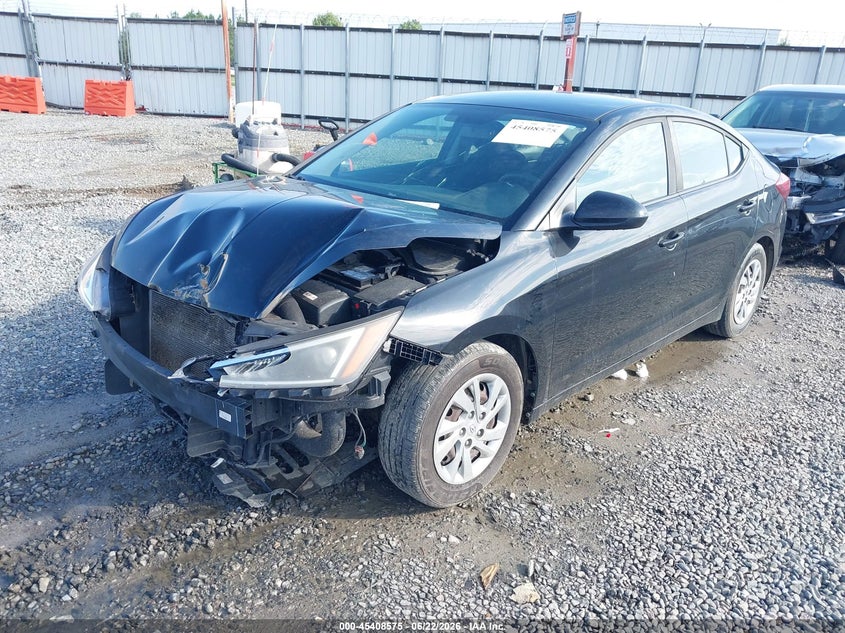 HYUNDAI ELANTRA 2019 VIN KMHD74LFXKU809081