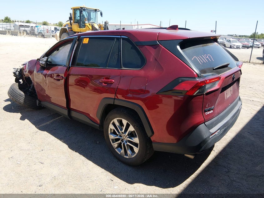 VIN 2T3A1RFV3MW180343 2021 TOYOTA RAV4 XLE PREMIUM