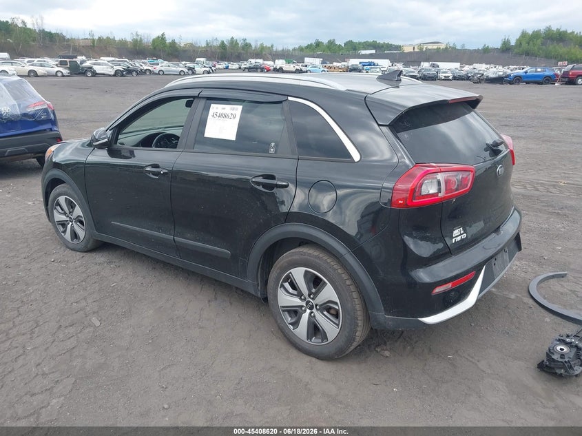 Vin: kndcc3lcxh5036417, lot: 45906642, kia niro ex 20173