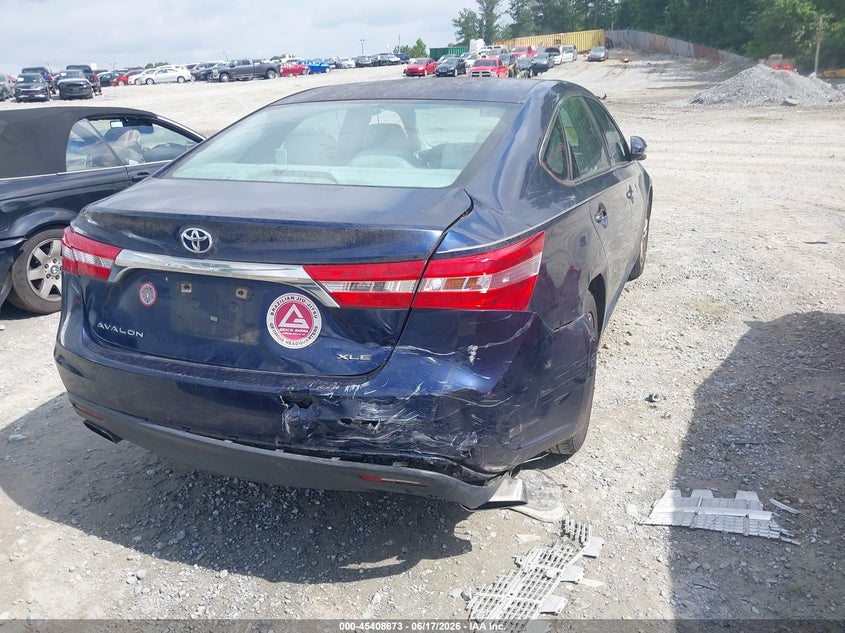 2013 TOYOTA AVALON auction photo 4