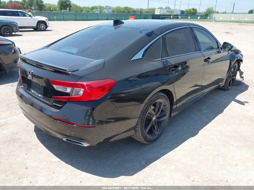 VIN 1HGCV1F37KA158937 2019 HONDA ACCORD SPORT