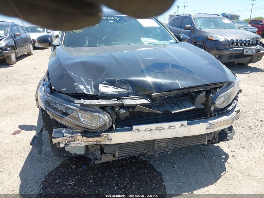 VIN 1HGCV1F37KA158937 2019 HONDA ACCORD SPORT