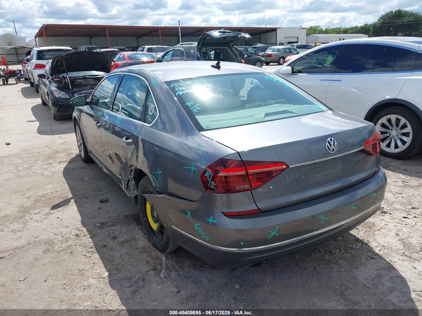 2017 VOLKSWAGEN PASSAT auction photo 3