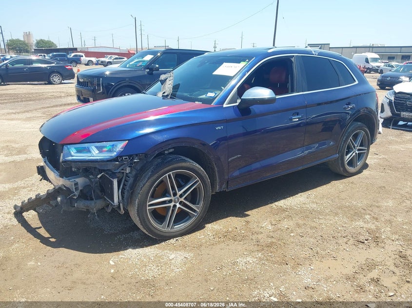 Vin: wa1c4afy4j2053840, lot: 45906729, audi sq5 3.0t premium plus 20182