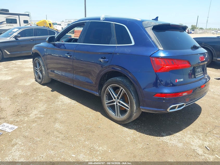 Vin: wa1c4afy4j2053840, lot: 45906729, audi sq5 3.0t premium plus 20183