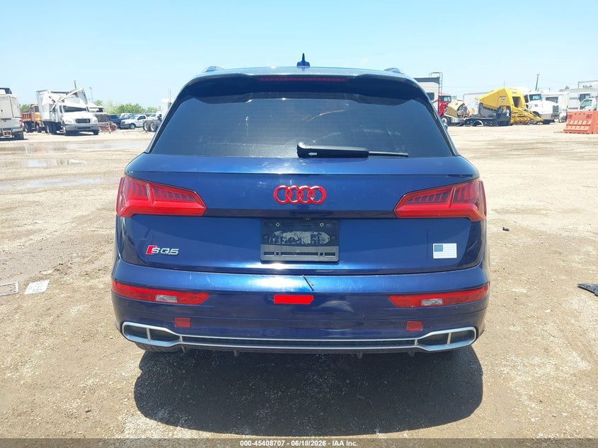 2018 Audi Sq5 3.0T Premium Plus VIN: WA1C4AFY4J2053840 Lot: 45408707