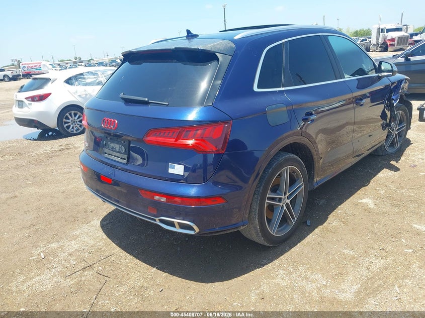 Vin: wa1c4afy4j2053840, lot: 45906729, audi sq5 3.0t premium plus 20184