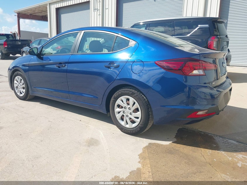 2020 HYUNDAI ELANTRA auction photo 3