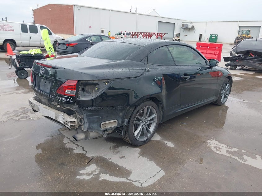 Vin: jthfe2c28e2510367, lot: 45906745, lexus is 350c 20144