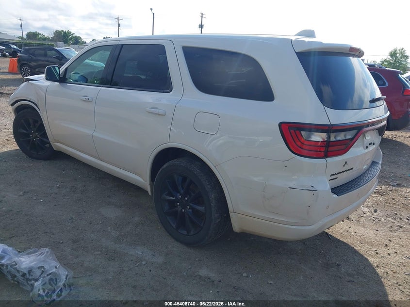 Vin: 1c4rdjdg7hc888765, lot: 45906762, dodge durango gt awd 20173