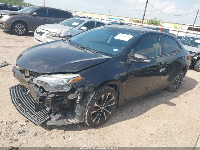 2018 TOYOTA COROLLA SEDAN 1.8L I-4 DOHC, VVT, 132HP